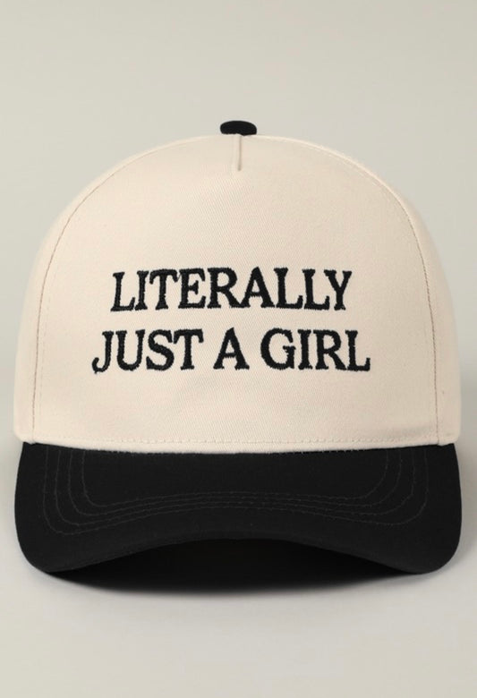 Just A Girl Trucker Hat