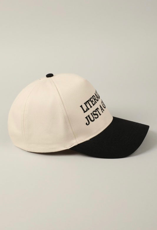 Just A Girl Trucker Hat