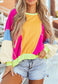 Contrast Pullover