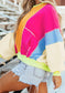 Contrast Pullover
