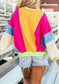 Contrast Pullover