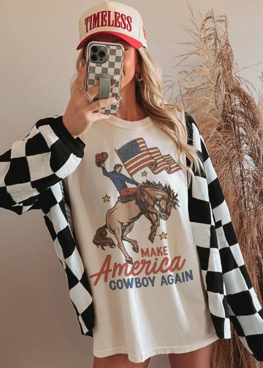 Make America Cowboy Again Tee